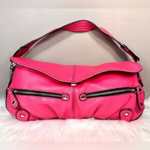 DANIER Leather Hobo Shoulder Bag